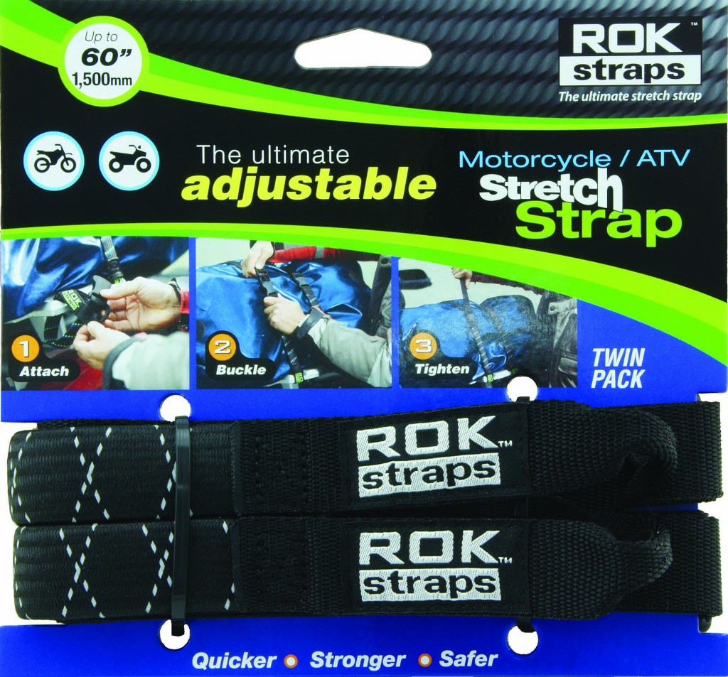 Carga - Prenda com Rok Straps grande – moto, rack carro, bike